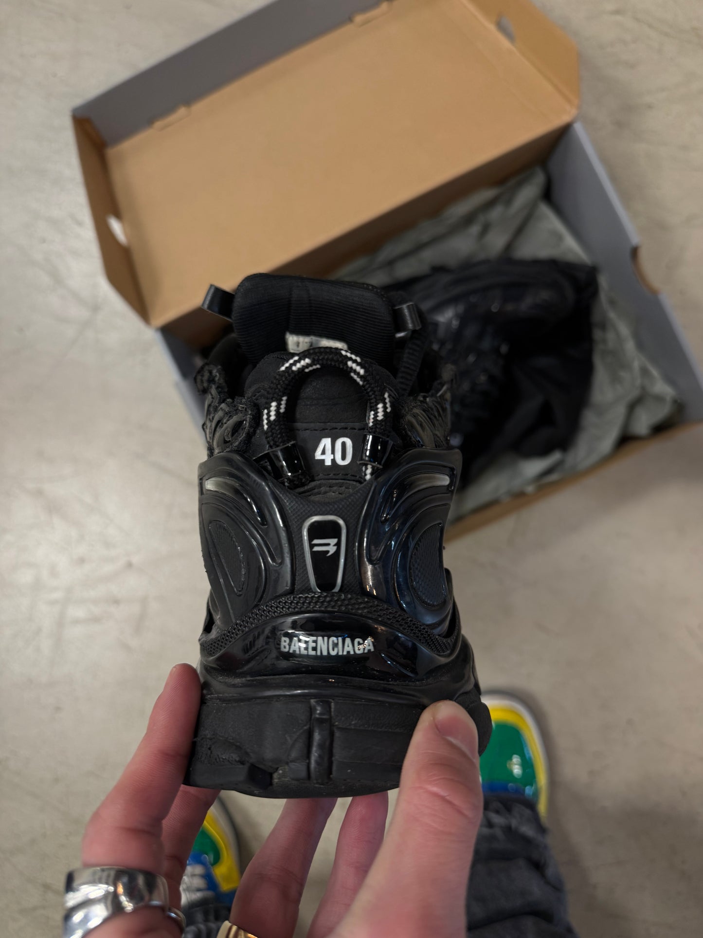 Balenciaga Runner Black 40