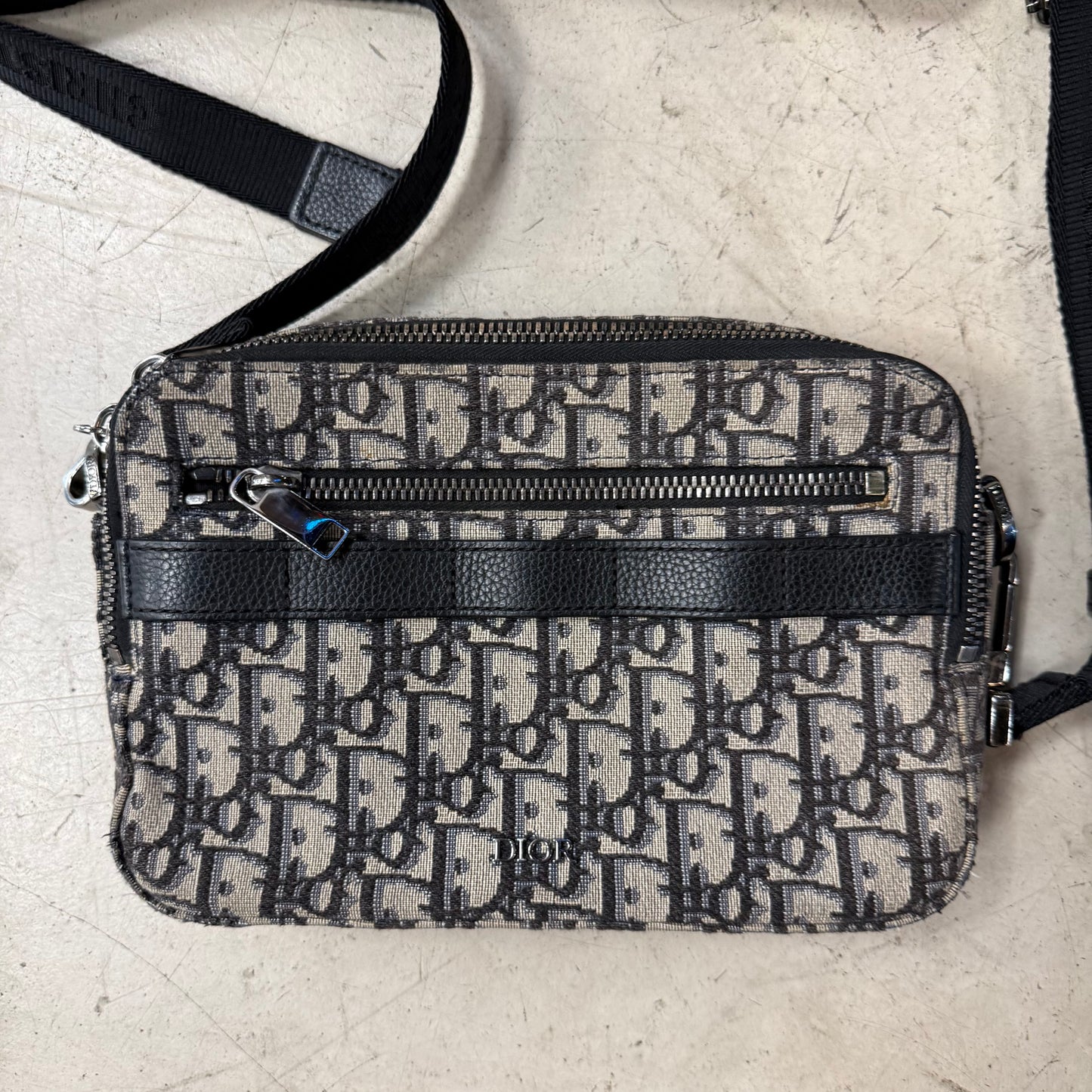 Dior Messenger Bag Safari Oblique