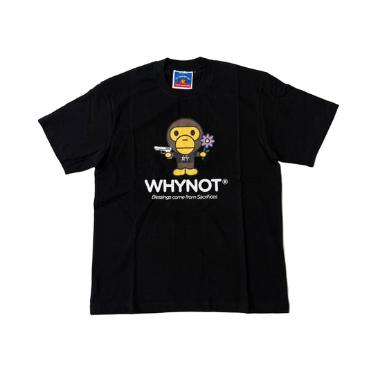 Tee Shirt Why Not Milo Noir