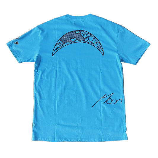 Tee Shirt MoonView Bleu