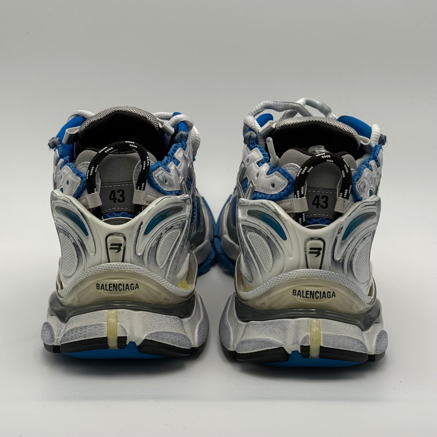 Balenciaga Runner White Blue