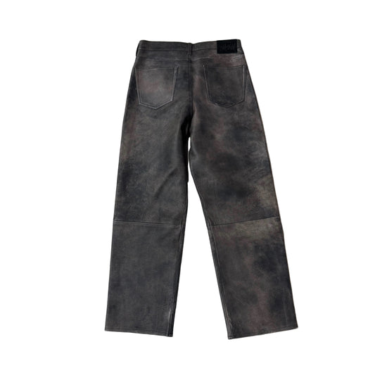Pantalon en cuir Stussy Occasion