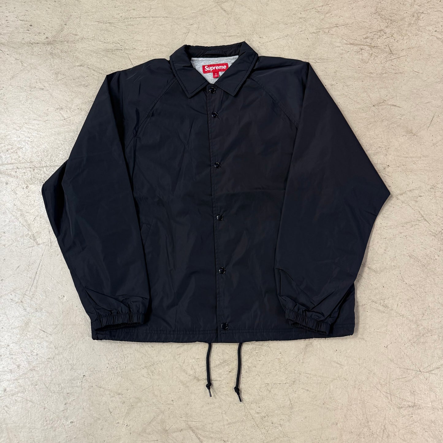 Veste à col Supreme Noir