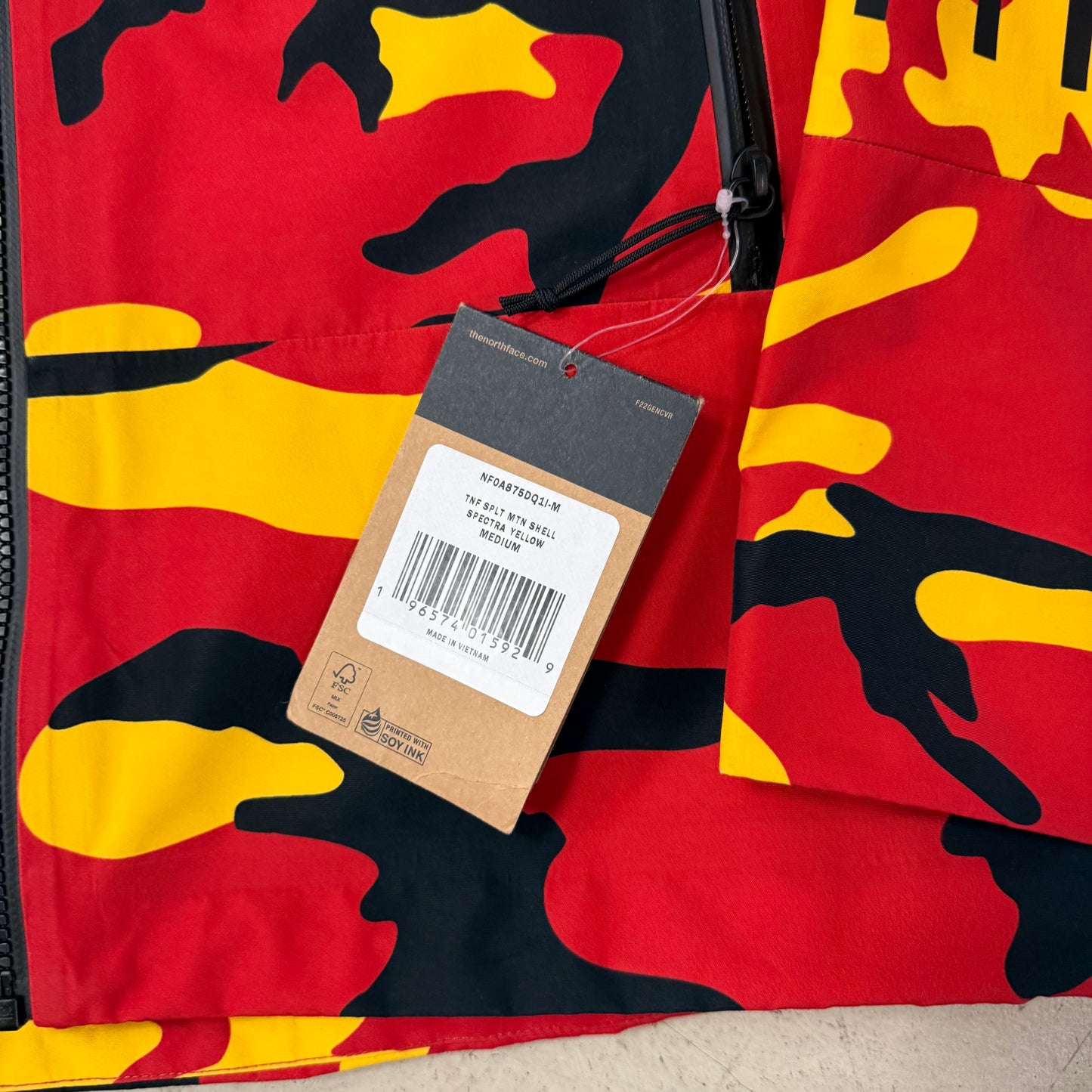 Jacket Supreme x The North Face Camo Swap