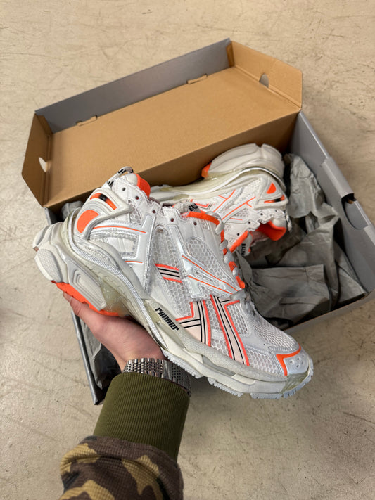 Balenciaga Runner White Orange