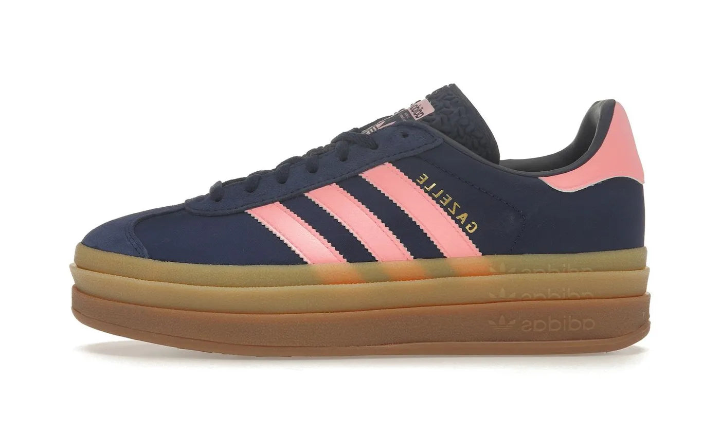 Adidas Gazelle Bold Dark Blue Pink Spark - IG4390