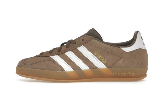 Adidas Gazelle Indoor Earth Strata White Gold Metallic - JQ0175