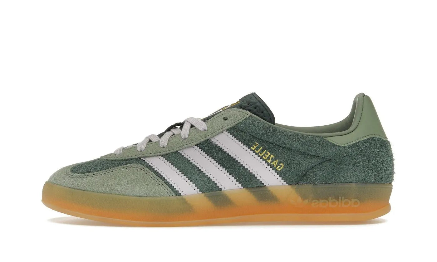 Adidas Gazelle Indoor Mineral Green Silver Dawn - JI0323