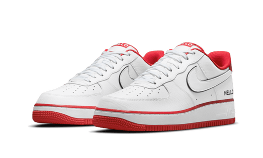 Nike Air Force 1 Low '07 LX Hello White University Red - CZ0327-100