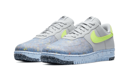 Nike Air Force 1 Low Crater Pure Platinum Barely Volt - CZ1524-001