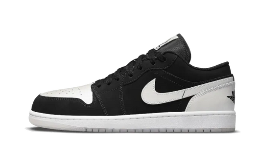 Air Jordan Air Jordan 1 Low Black White Diamond - DH6931-001