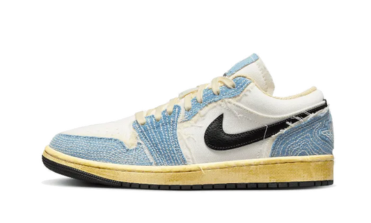Air Jordan Air Jordan 1 Low SE WRMK Sashiko Denim - FN7670-493