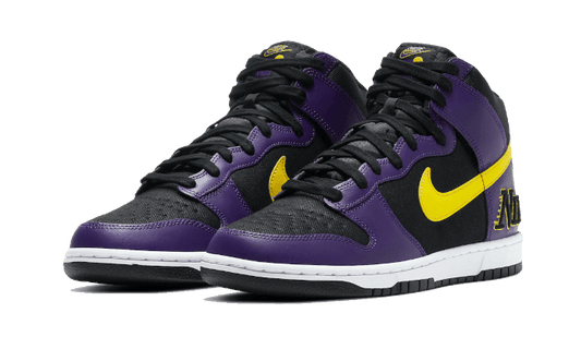 Nike Dunk High EMB Lakers - DH0642-001