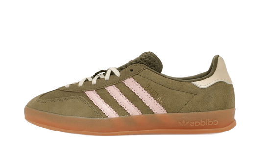 Adidas Gazelle Indoor Focus Olive Clear Pink - JH6475