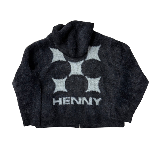 Veste Mohair Noir Henny