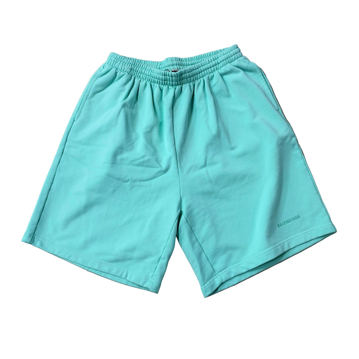 Short Balenciaga Vert Turquoise