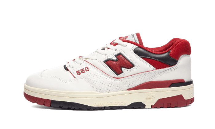 New Balance New Balance 550 Aimé Leon Dore White Red - BB550AE1