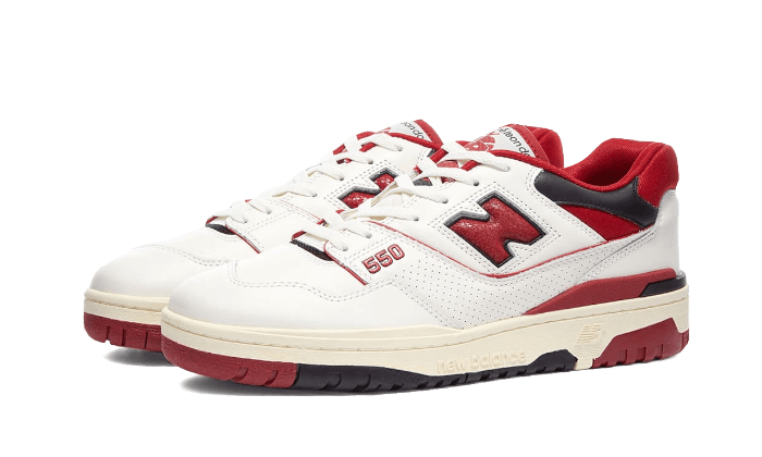 New Balance New Balance 550 Aimé Leon Dore White Red - BB550AE1
