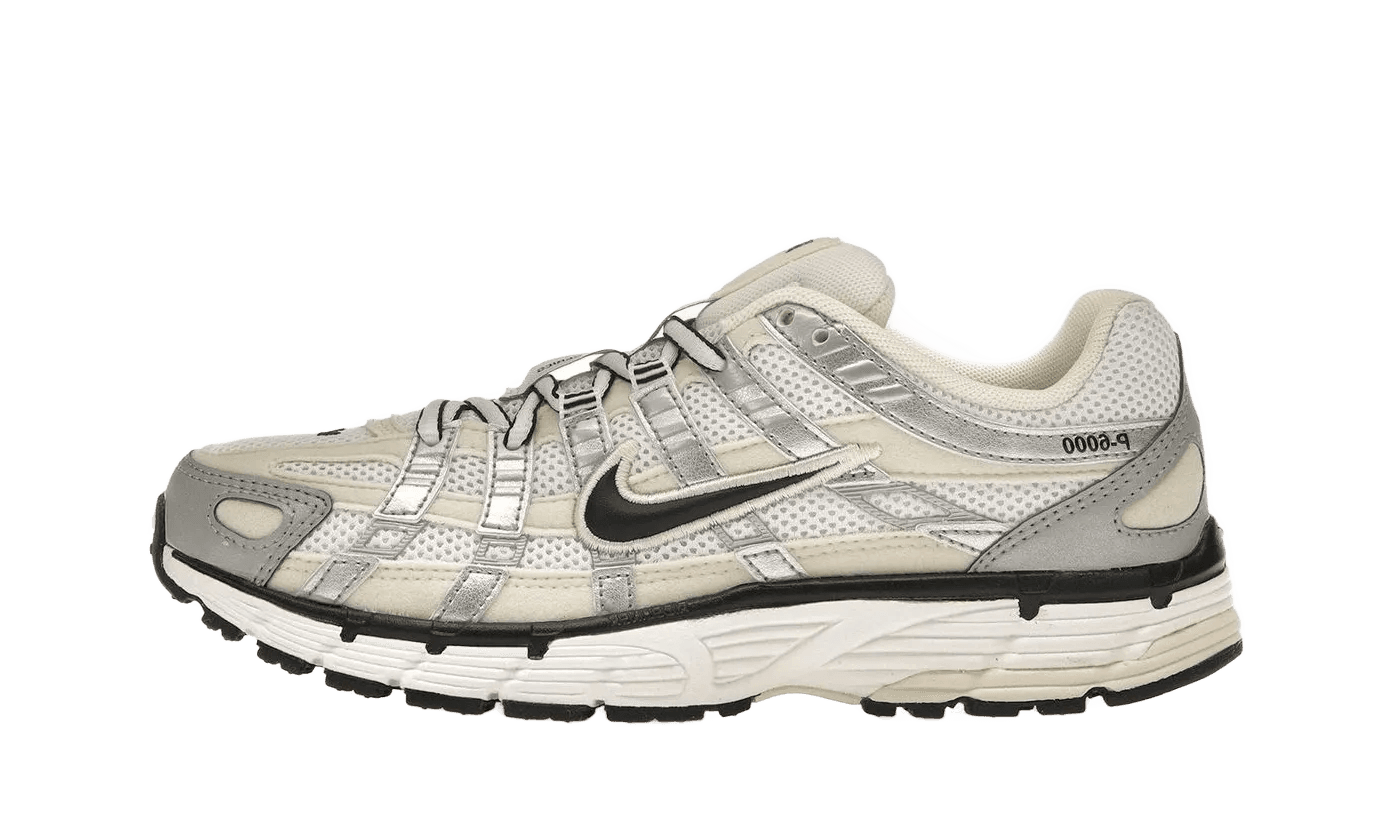 Nike P-6000 Coconut Milk Metallic Silver - FV6603-100
