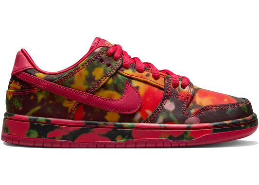  SB Dunk Low The Wizard of Oz Poppy Field - FZ1291-600