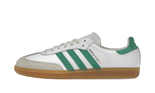 Adidas Samba OG Sporty & Rich White Green - HQ6075