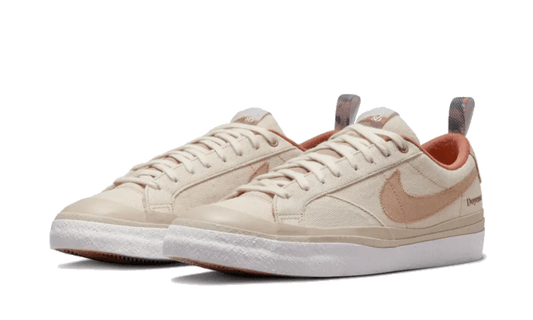 Nike SB Blazer Low QS Doyenne Skateboards Coconut Milk Rattan - DZ3406-100