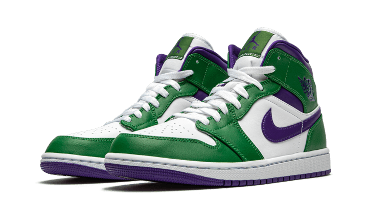 Air Jordan Air Jordan 1 Mid Incredible Hulk - 554724-300 / 554725-300