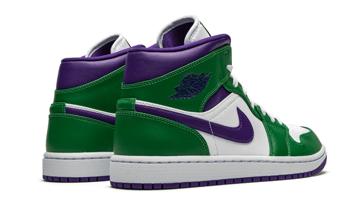 Air Jordan Air Jordan 1 Mid Incredible Hulk - 554724-300 / 554725-300