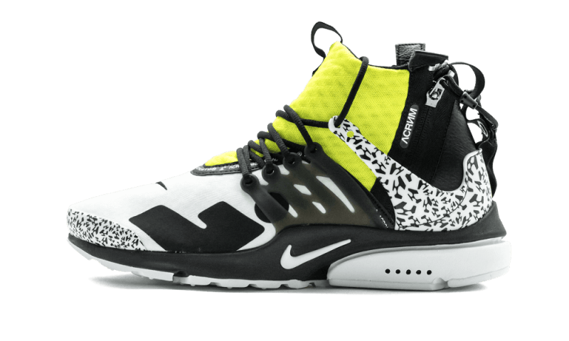Nike Air Presto Mid Acronym Dynamic Yellow - AH7832-100