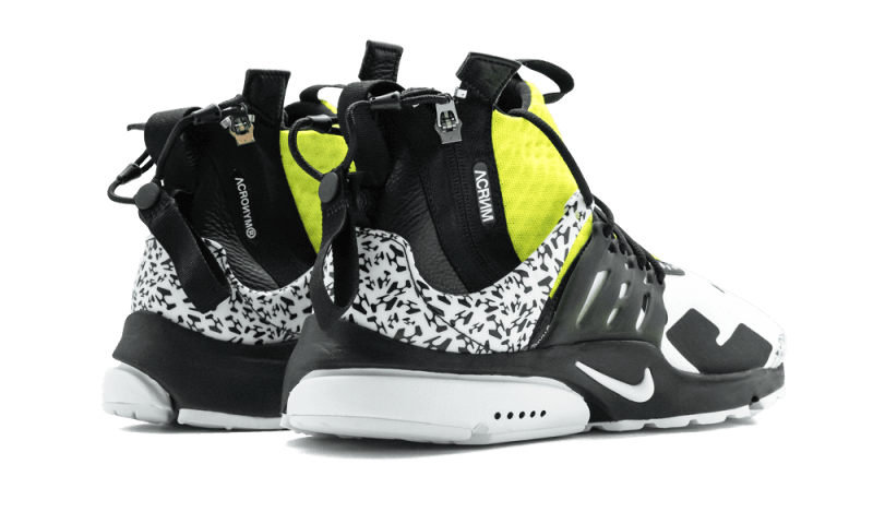 Nike Air Presto Mid Acronym Dynamic Yellow - AH7832-100