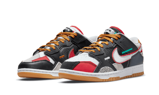 Nike Dunk Low Scrap University Red - DN1775-001