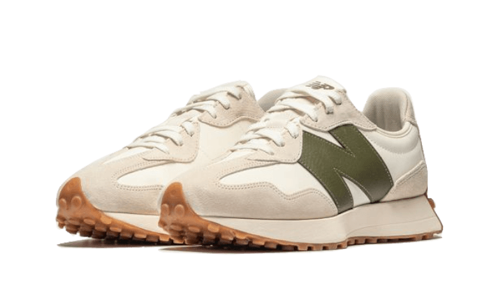 New Balance 327 Moonbeam Oak Leaf Green - MS327ASN