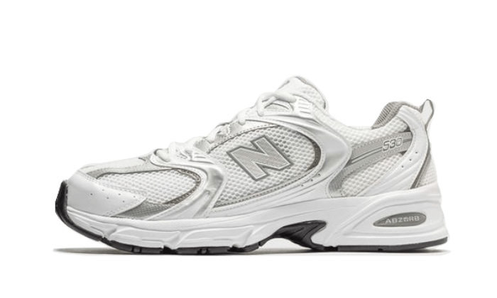New Balance 530 White Silver Metallic - GR530AD / MR530AD