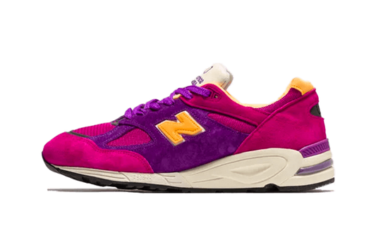New Balance 990v2 Made in USA Teddy Santis Purple Yellow - M990PY2