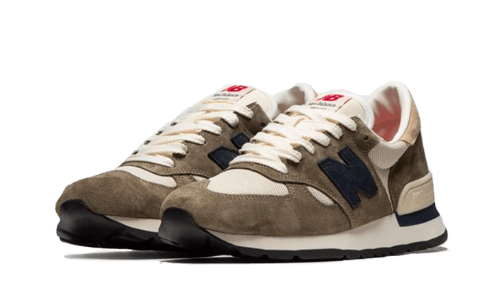 New Balance 990 V1 Made In USA Cream Olive - M990WG1