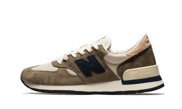 New Balance 990 V1 Made In USA Cream Olive - M990WG1