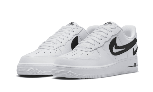 Nike Air Force 1 Low '07 FM Cut Out Swoosh White Black - DR0143-101