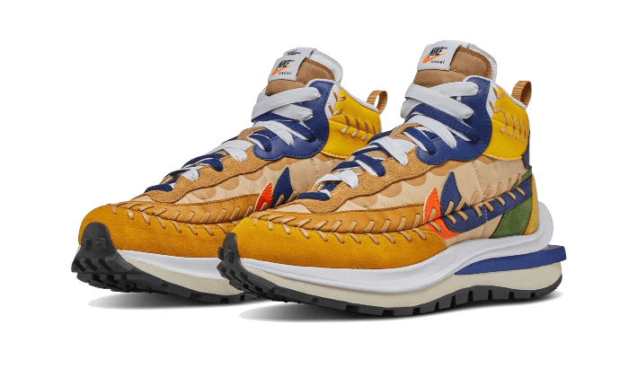 Nike Vaporwaffle sacai Jean Paul Gaultier Sesame Blue - DH9186-200