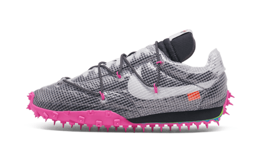 Nike Waffle Racer Off-White Black Fuchsia - CD8180-001